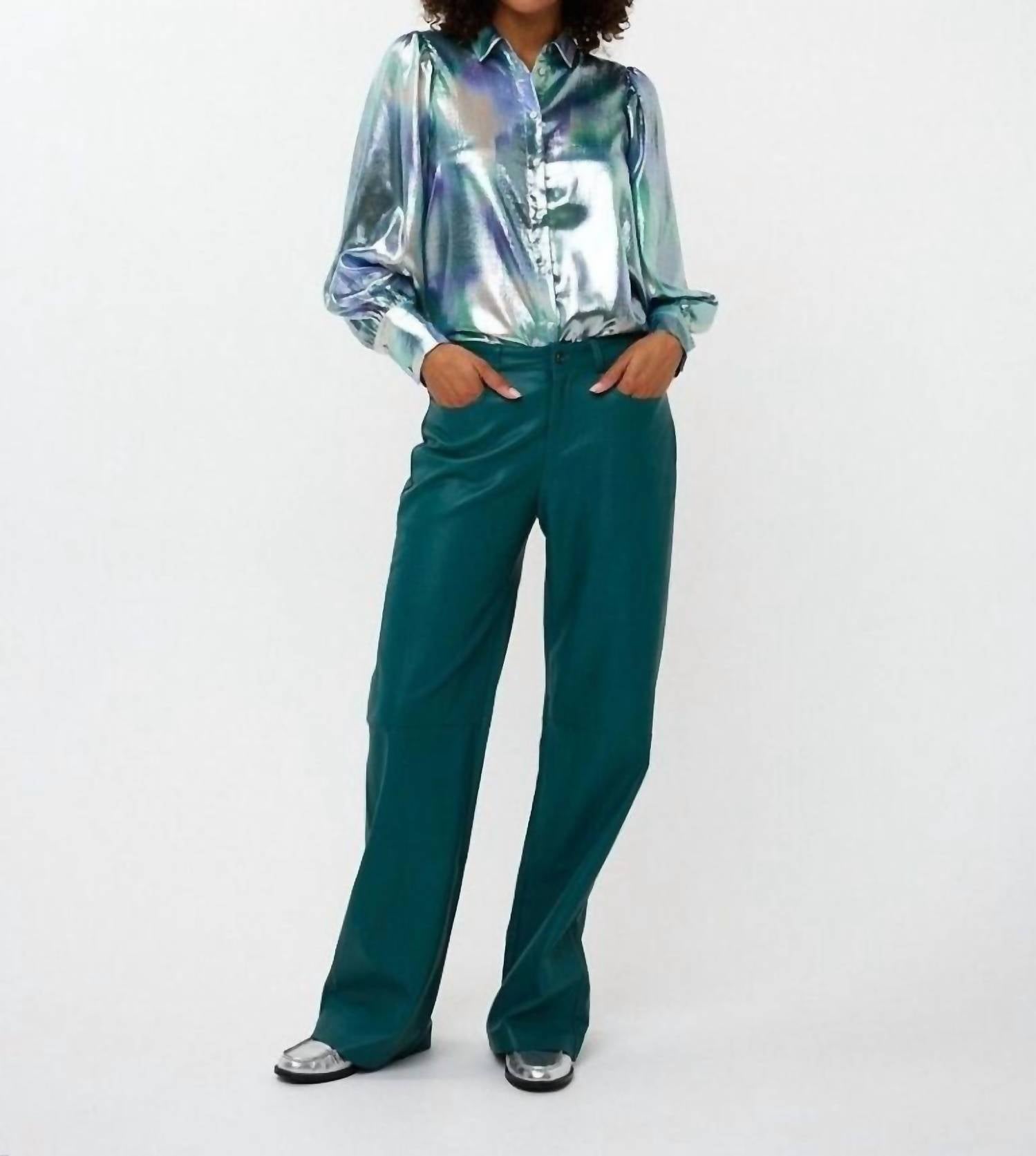 Esqualo - Faded Vibrance Blouse