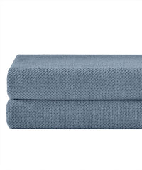Under The Canopy - Textured Organic 2 Piece Bath Sheet Set