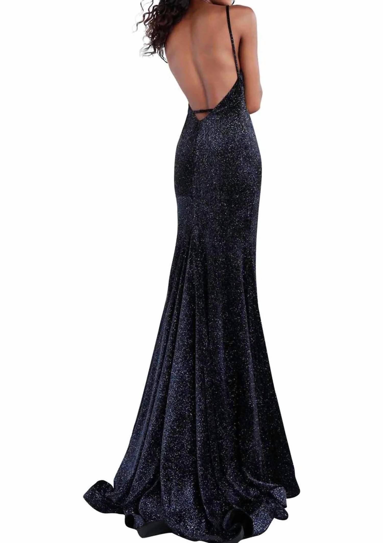 Jovani - Sleeveless Fitted Evening Gown
