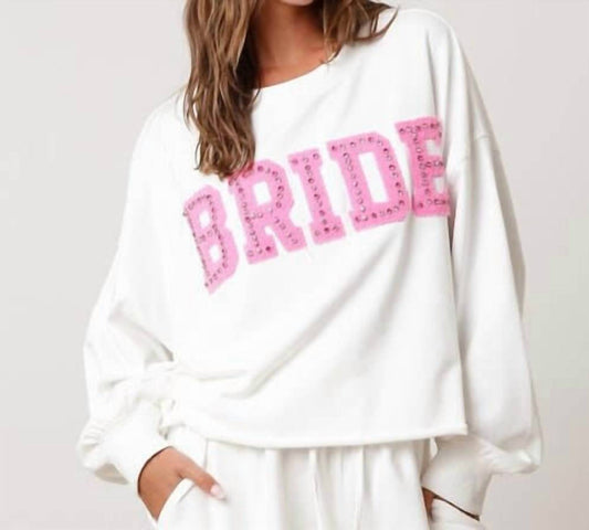 Peach Love - Bride Sweatshirt