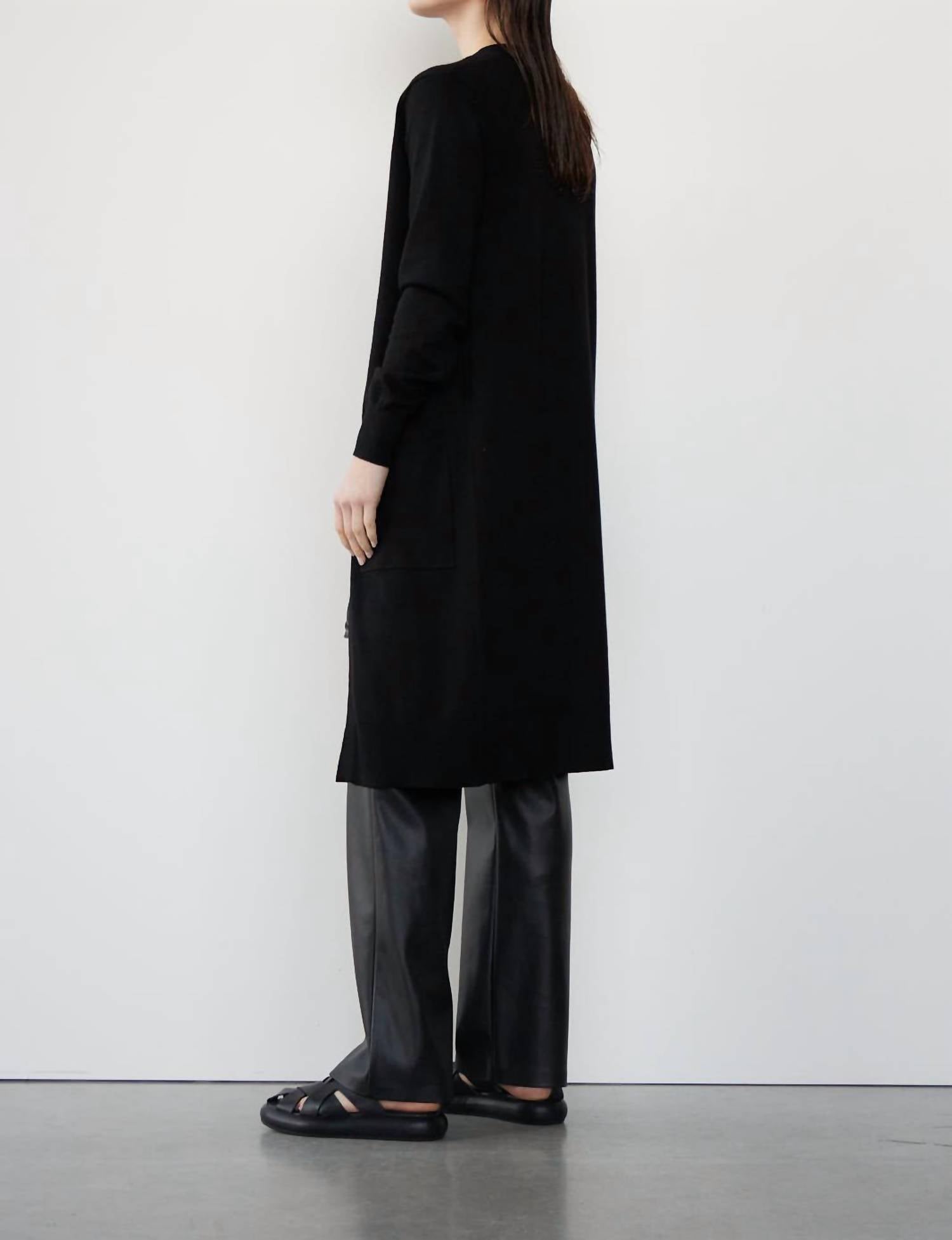 Withblack - Amanda Long Knitted Cardigan