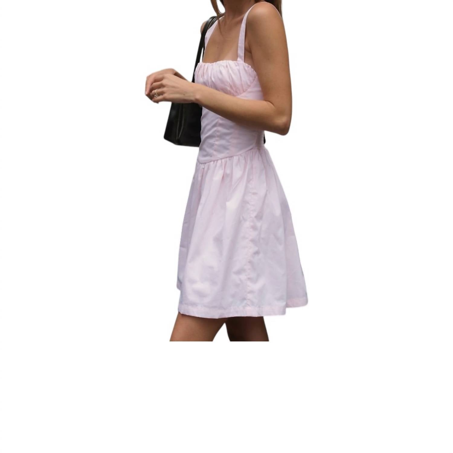 Lusana - Jordin Poplin Mini Dress