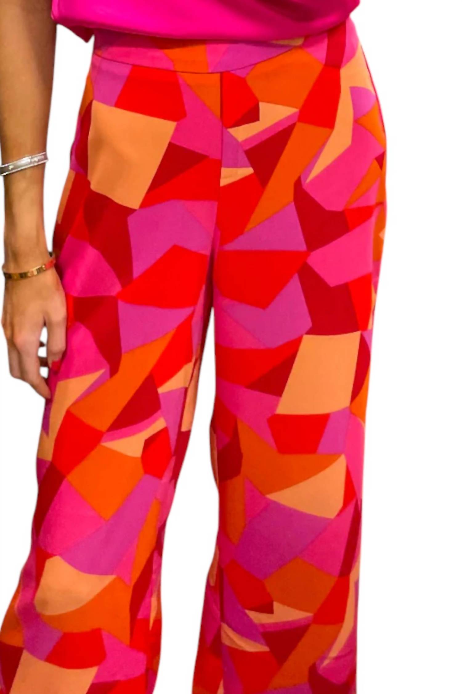 Lucy Paris - Printed Resort Trousers