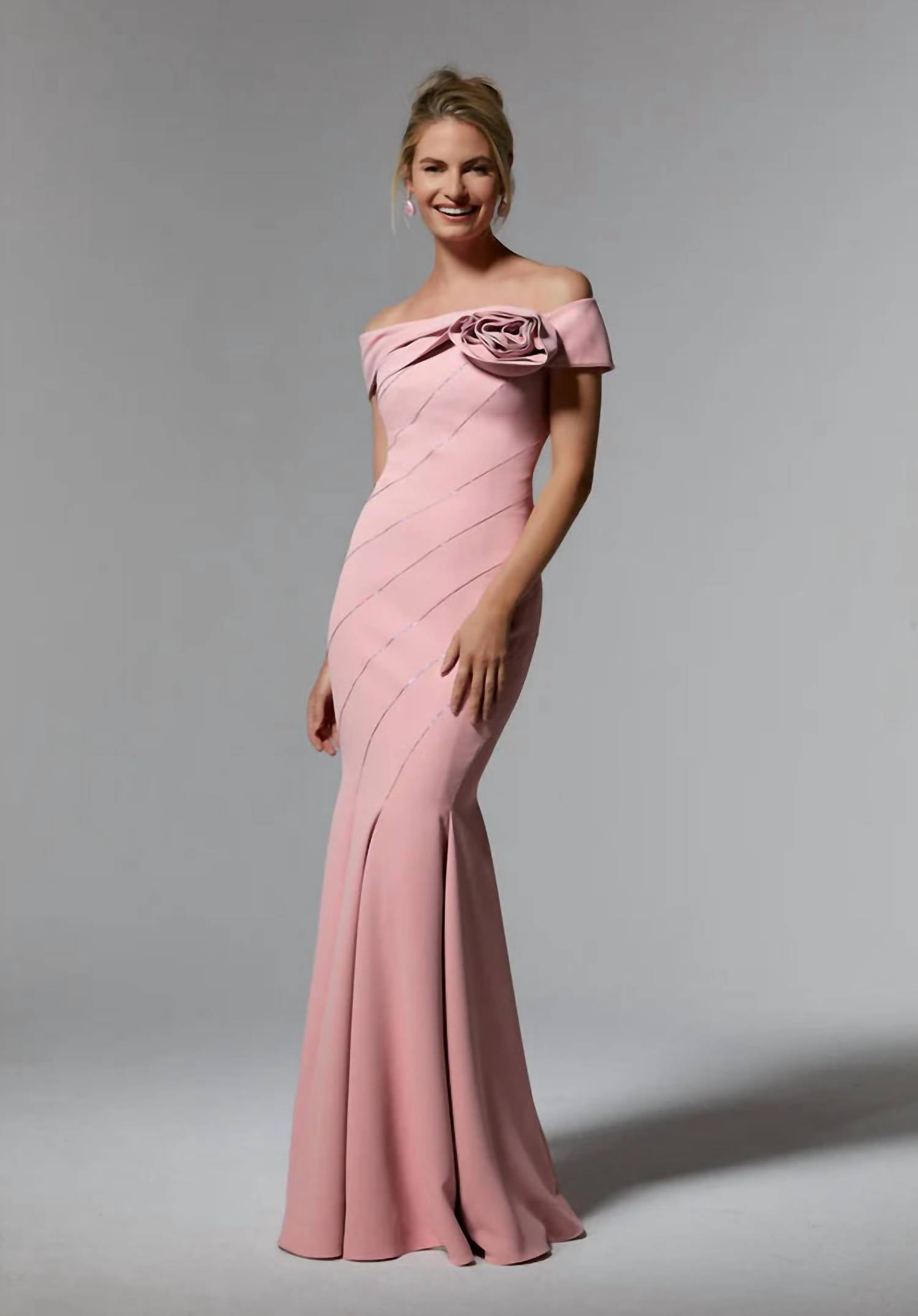 Morilee - Off The Shoulder Gown