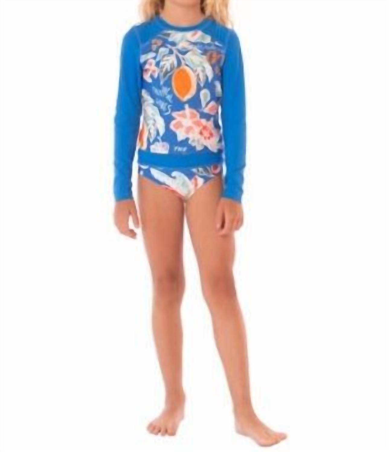 Maaji - Youth Girls Tropical Bliss Odyssey Rashguard Set