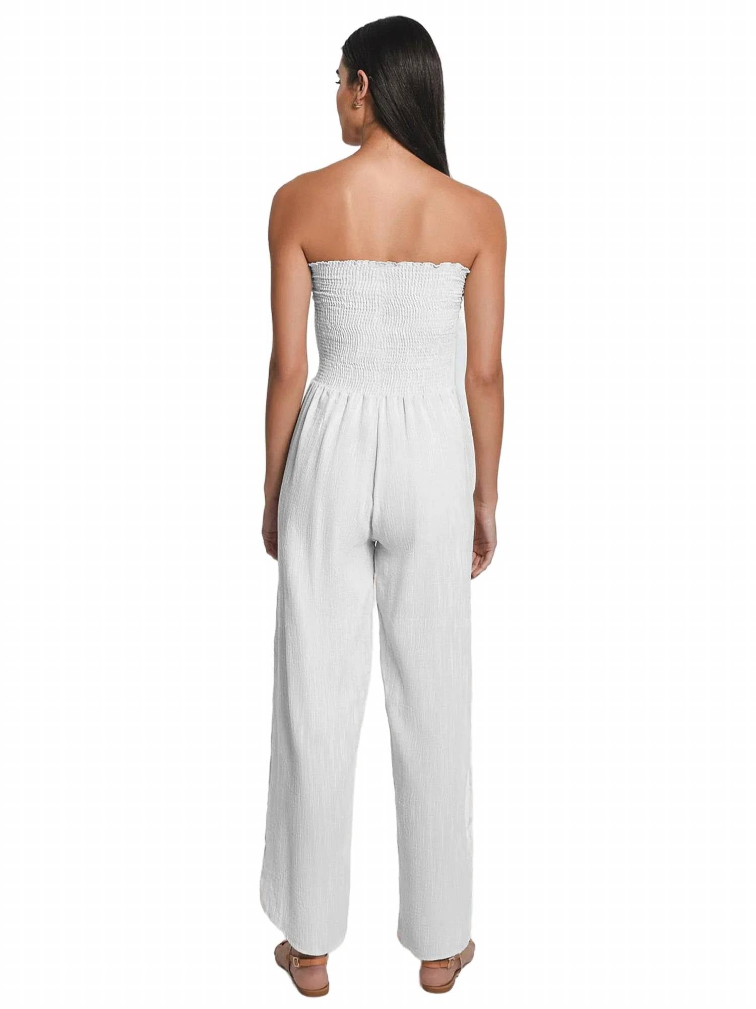 Peixoto - Harriet Smoked Bodice Jumpsuit