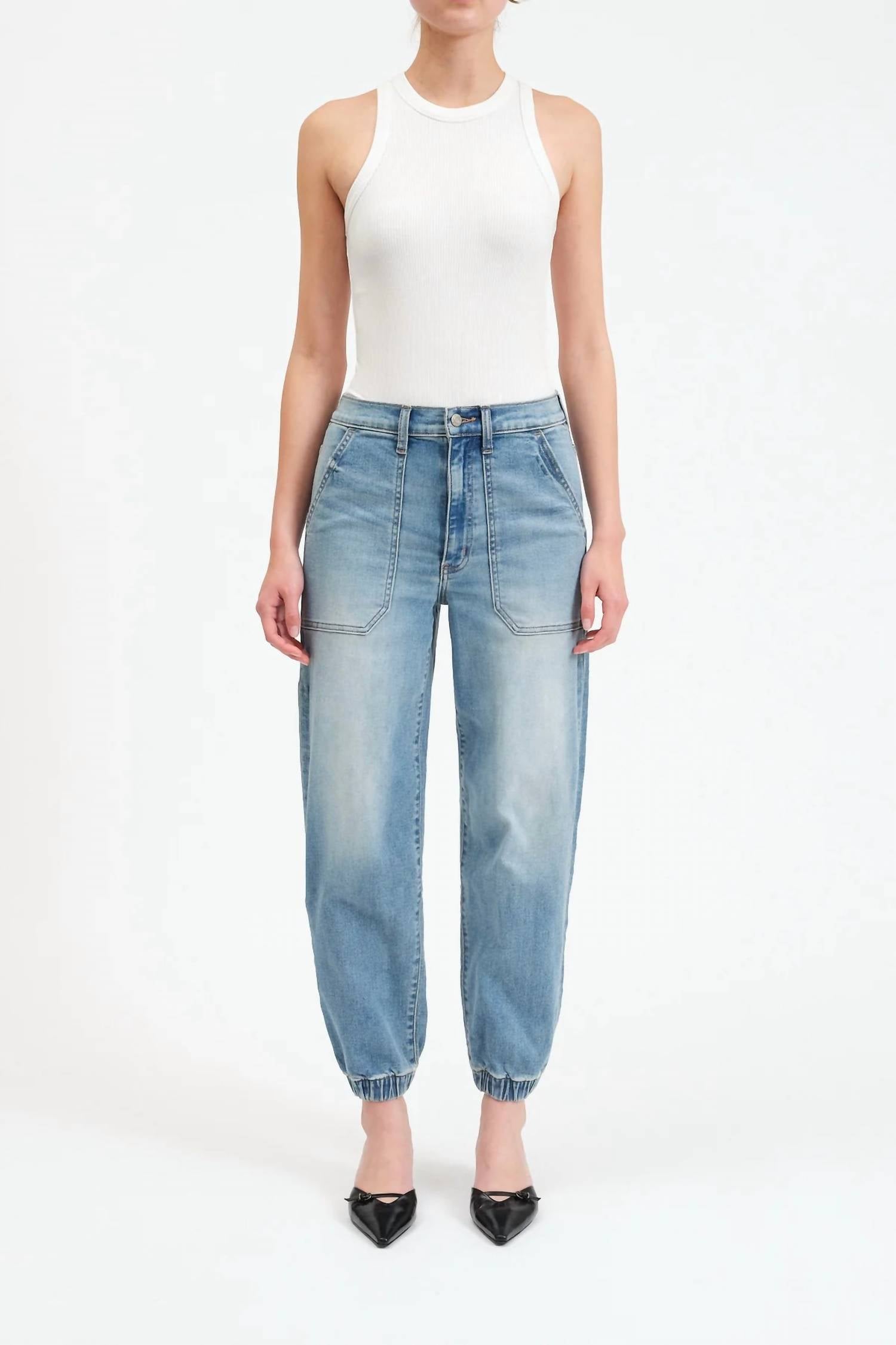 Daze - Champ High Rise Joggers Jean