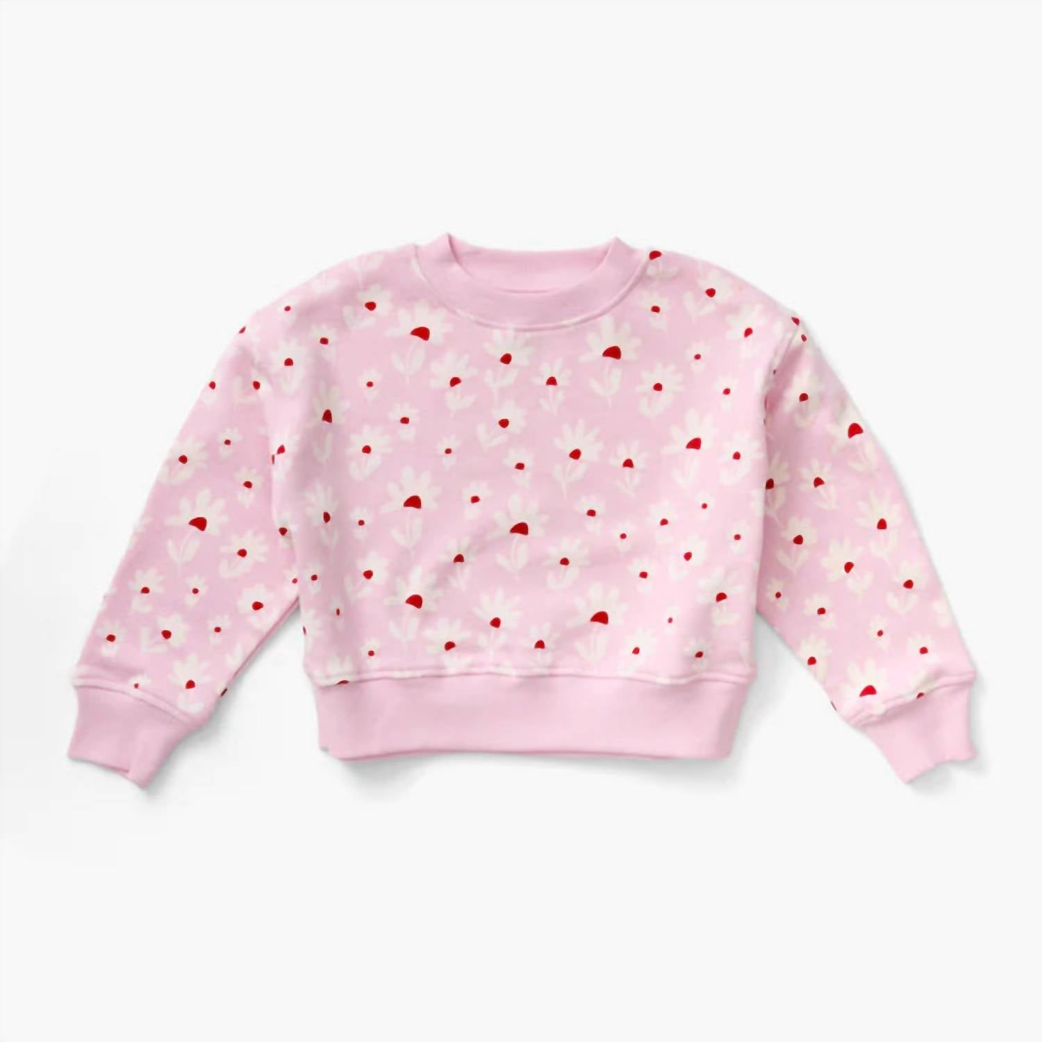 Lewis - Girl's Flower Field & Peony Sweatshirt