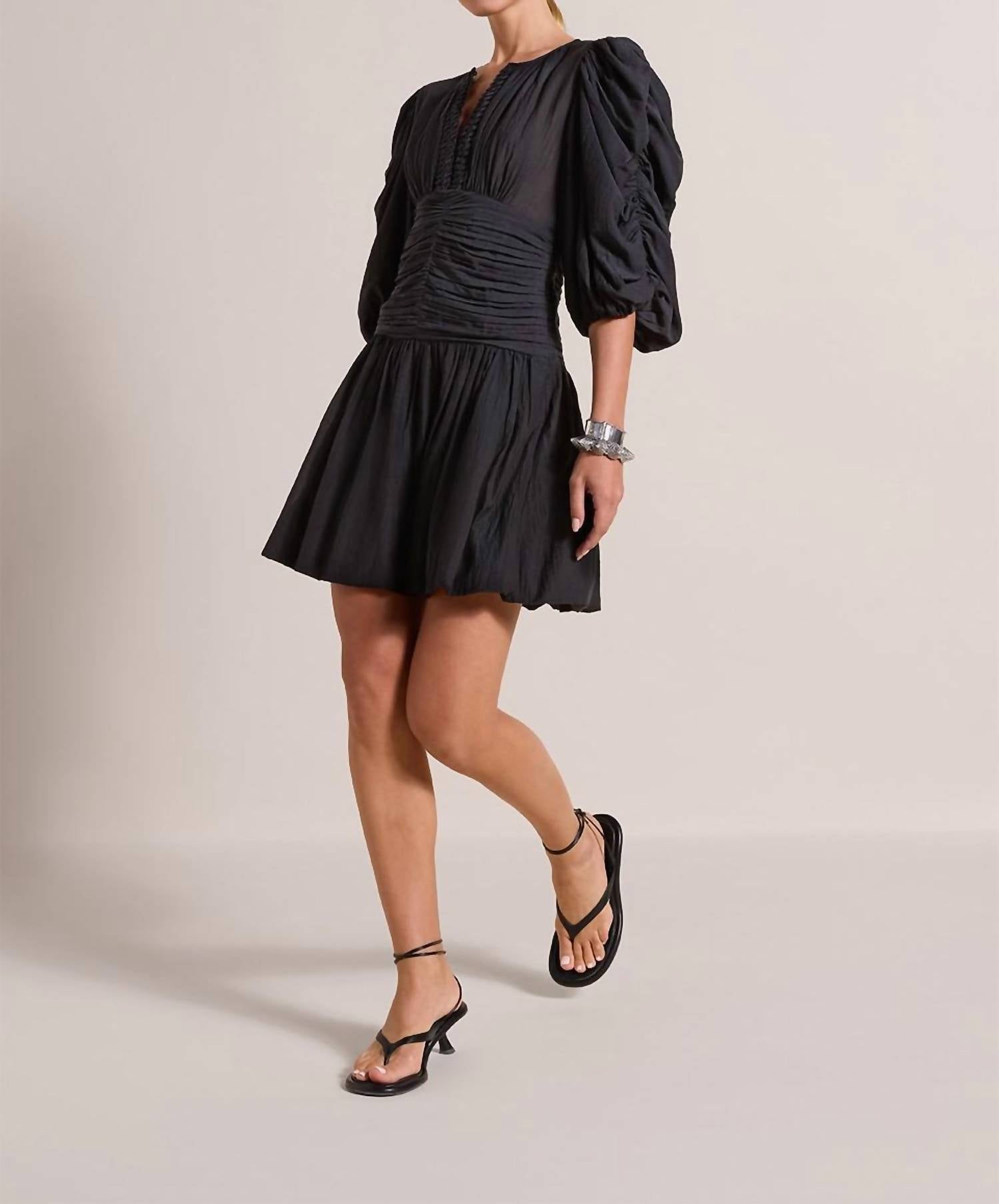 Scarlett Poppies - Cher Balloon Sleeve Mini Dress