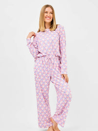 Mary Square - Annie Annie Santa Baby Bows Pajama Set