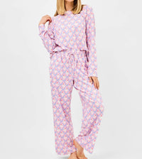 Mary Square - Annie Annie Santa Baby Bows Pajama Set