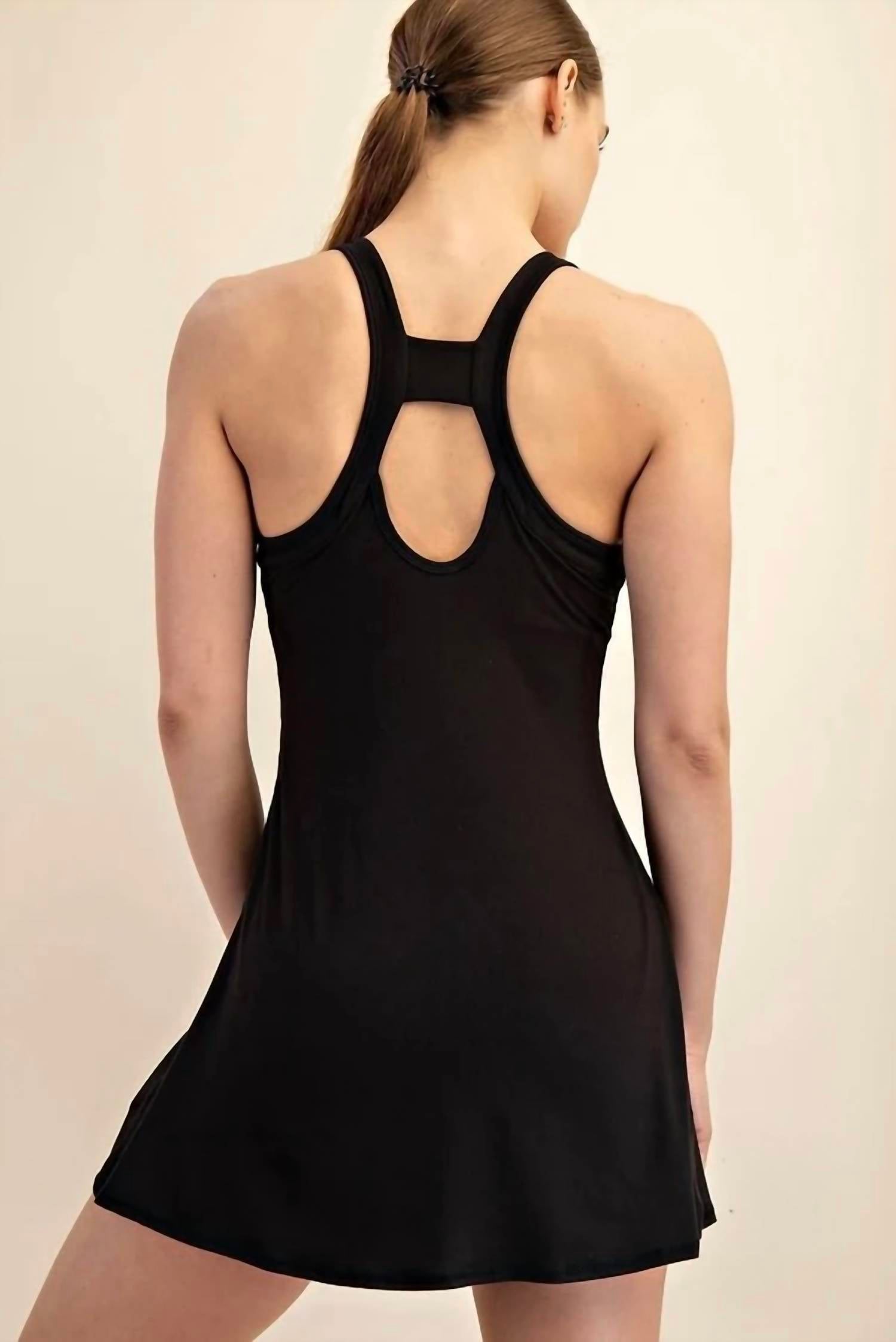 Rae Mode - Tennis Romper Mini Dress