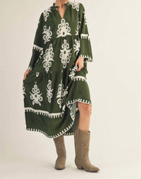 Jodifl - Long Tiered Dress