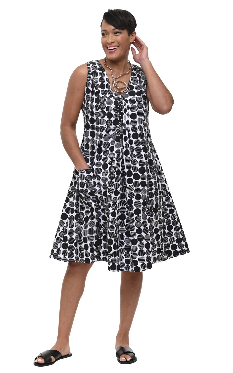 Tulip Clothing - Poppie Sleeveless Dress