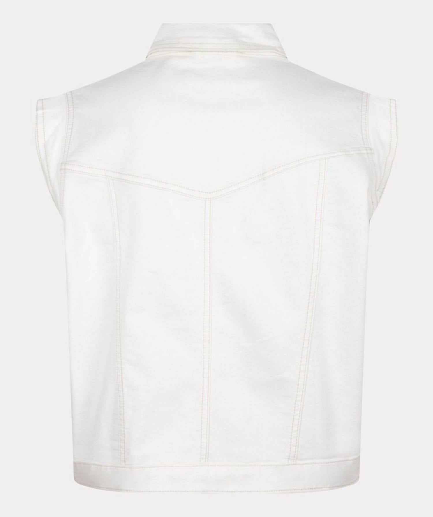 Esqualo - Women's Giselle Gilet Denim Vest