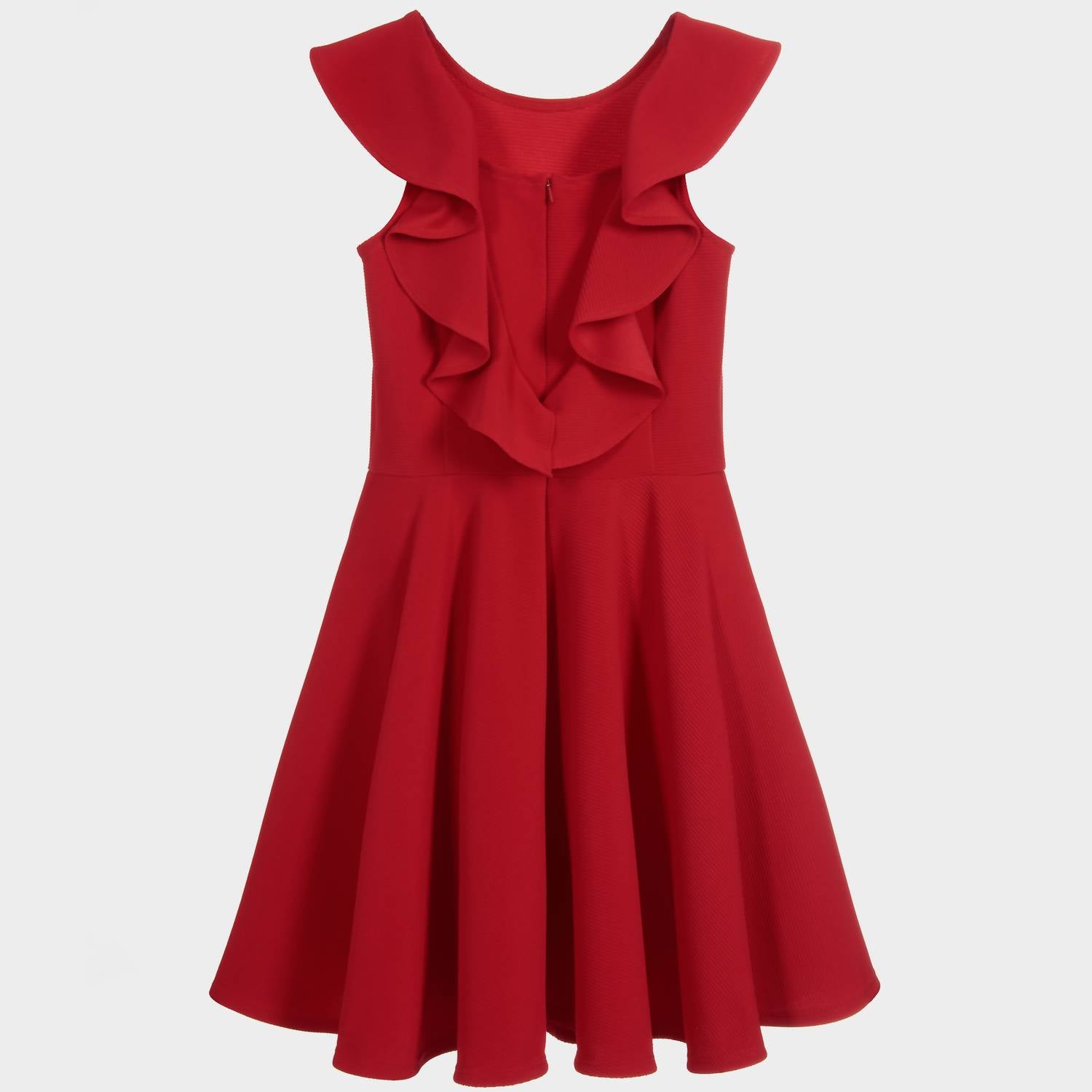 David Charles - Girls Ruffled Dress