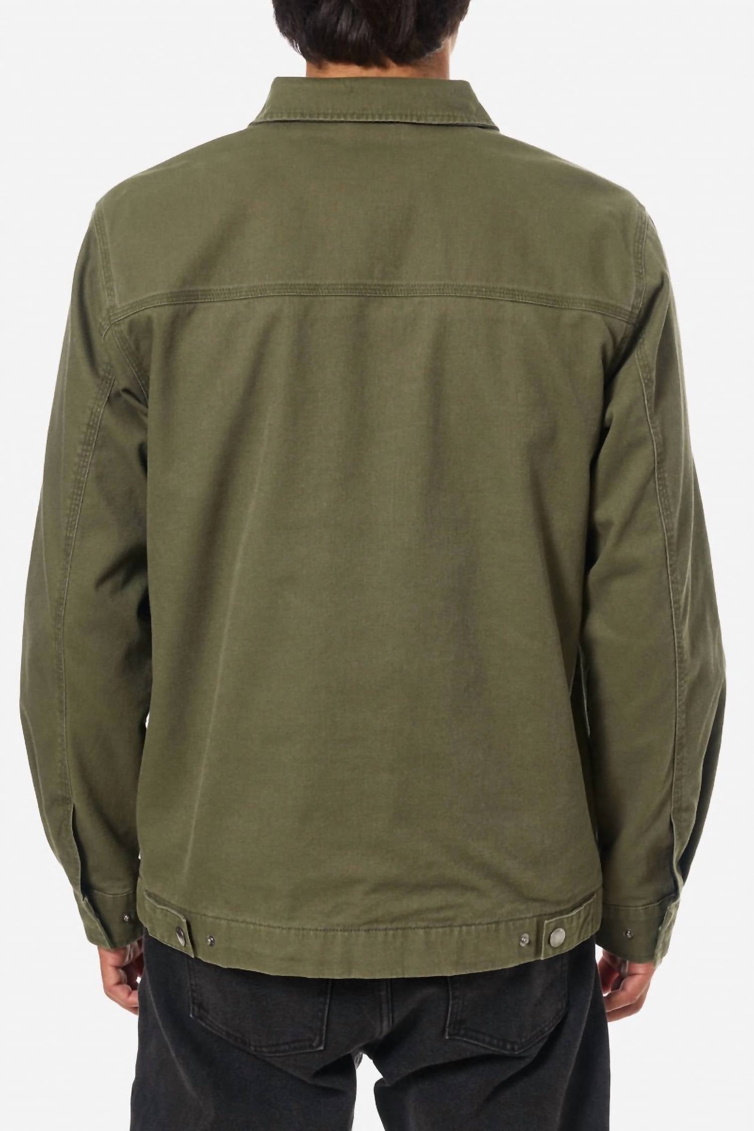 Katin - Petrol Flannel Jacket