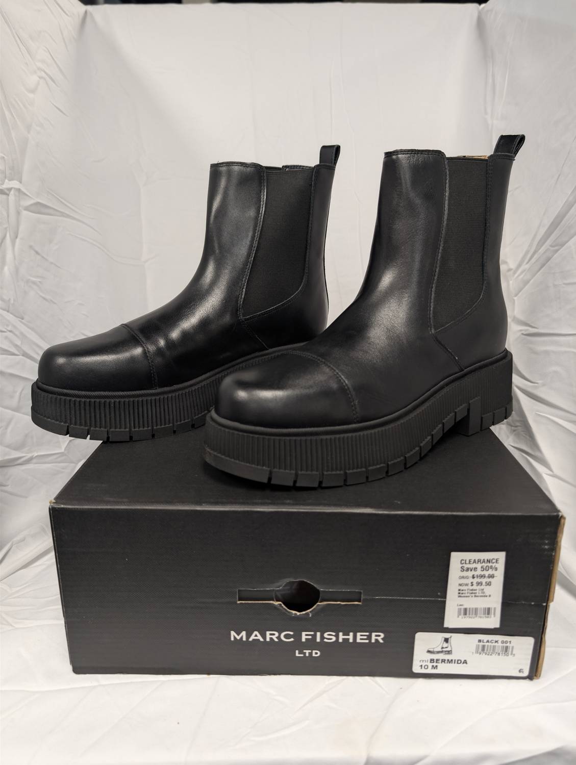 Marc Fisher - WOMEN'S BERMIDA LUG SOLE BOOT