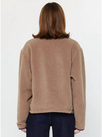 Current Air - Reversible Floral Sherpa Pullover