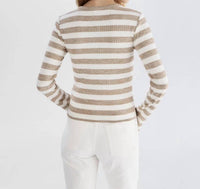 Rag & Bone - Knit Wide Rib Stripe Cardigan