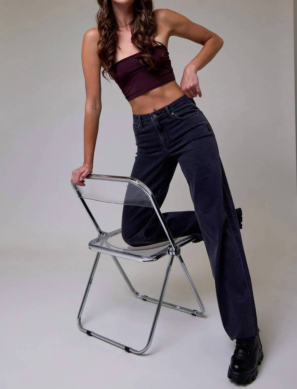 Hidden - Women's Nori High Rise Wide Leg Jeans