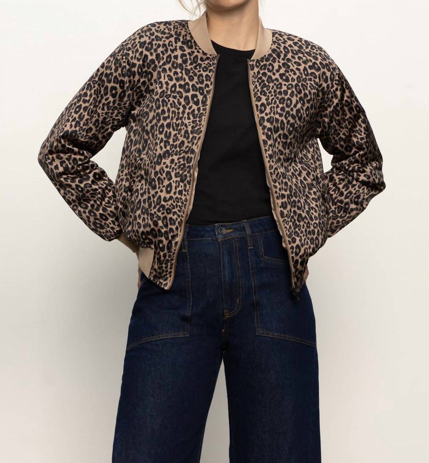 Sanctuary - Monroe Sateen Bomber Jacket