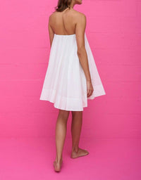 Pitusa - Crochet Flower Tea Dress