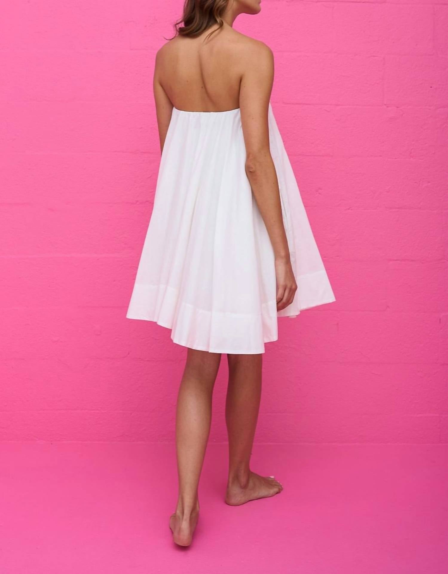 Pitusa - Crochet Flower Tea Dress