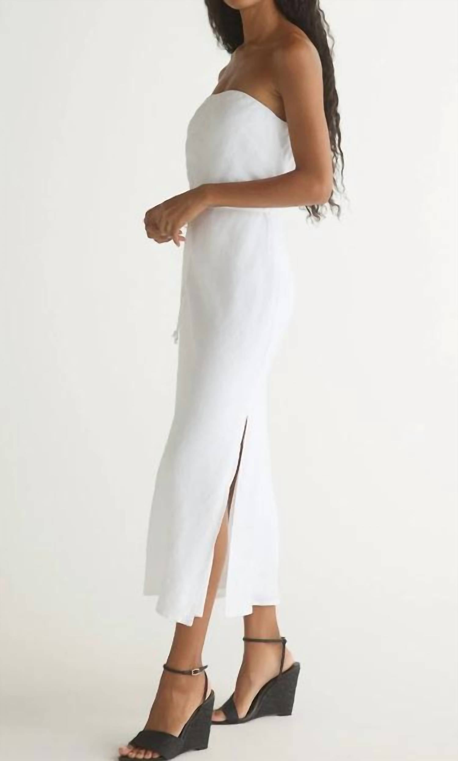 Bella Dahl - Strapless Bias Maxi Dress