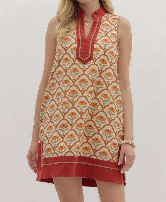 Entro - Autumn Breeze Mini Dress