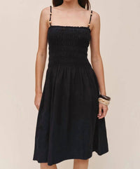 Bella Dahl - Smocked Dress With Beaded Straps