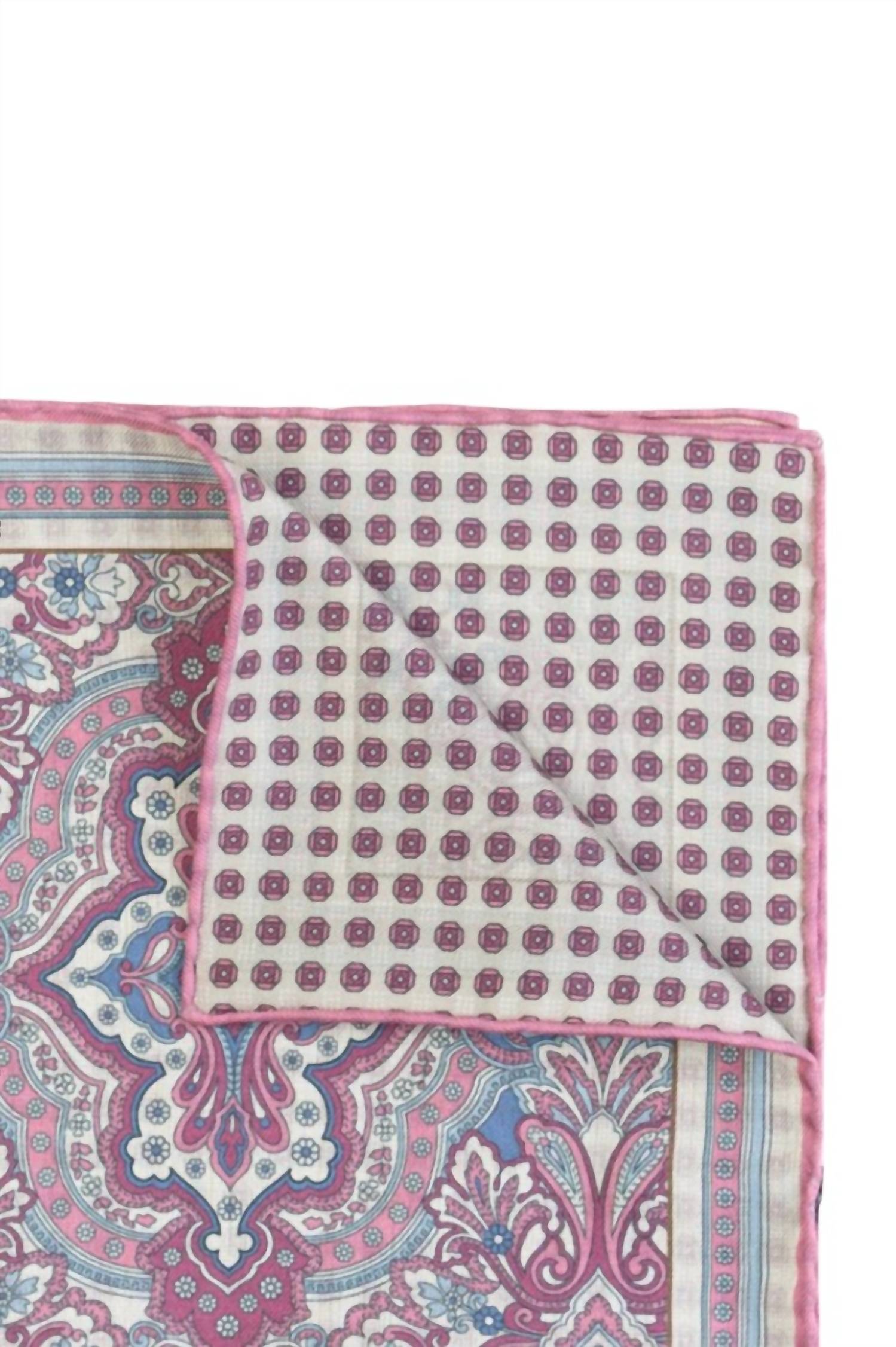 Pacific Silk - Reversible Silk Hanky Scarf