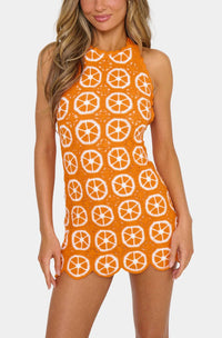 Show Me Your Mumu - Happy Halter Mini Dress