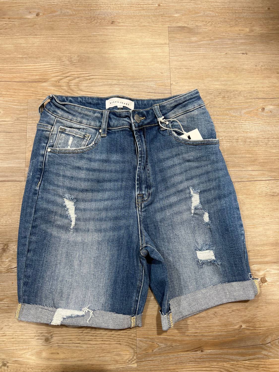 Risen - Women's Boyfriend Distressed Short