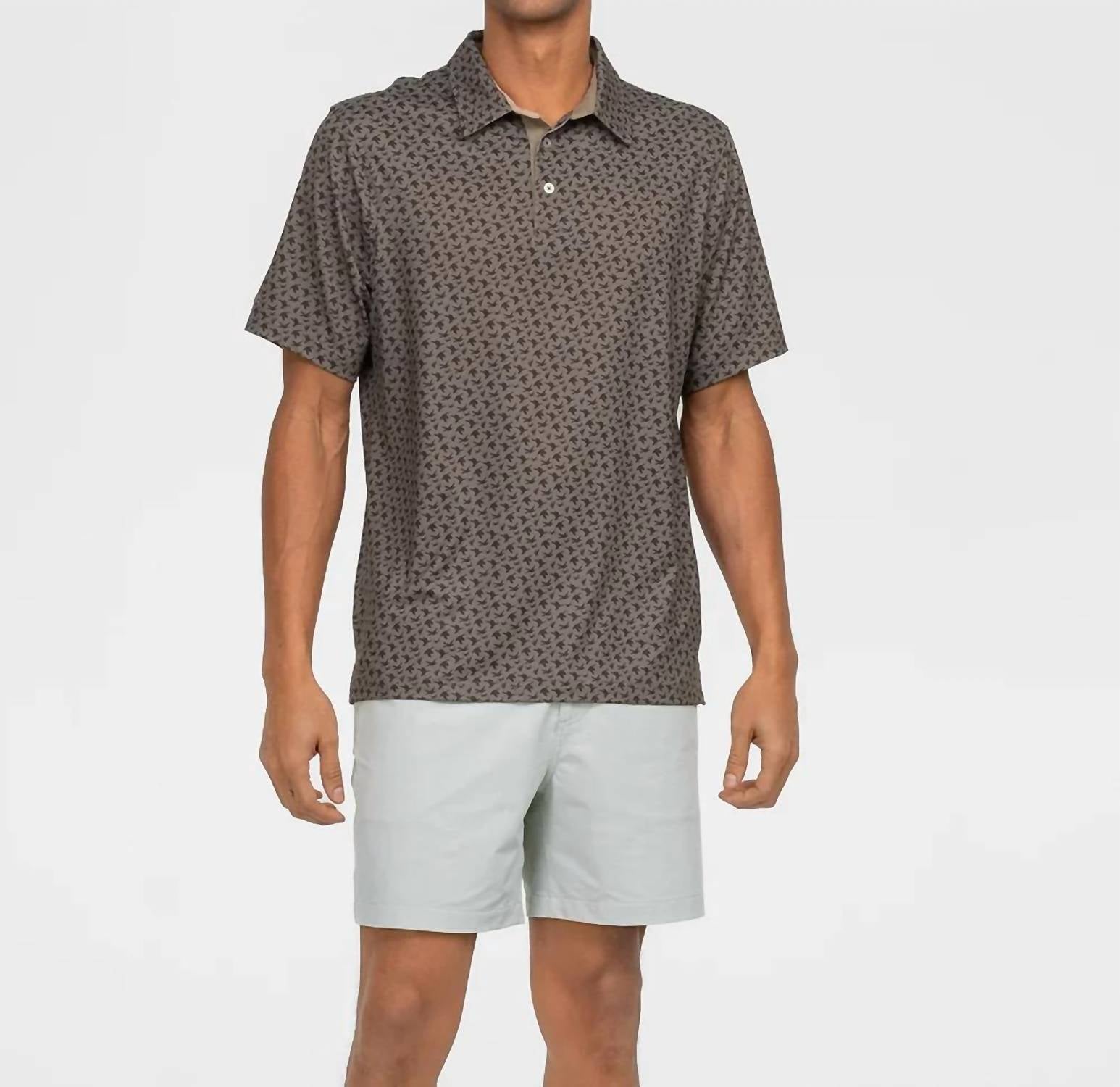 Southern Shirt Company - Men's Party Fowl Printed Polo Shirt