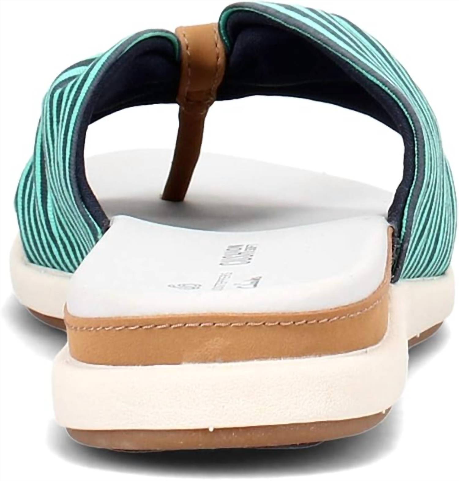 Clarks Women's Eliza June Sandal in navy - women's sandal - view 4