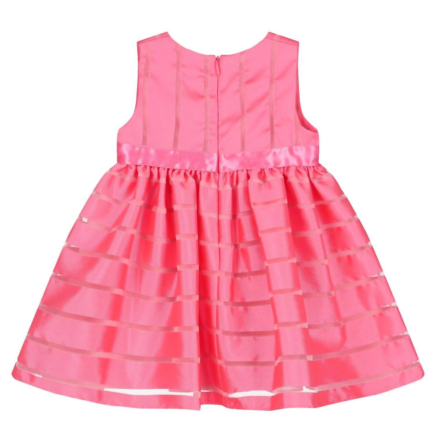 Patachou - Satin And Organza Woven Dress