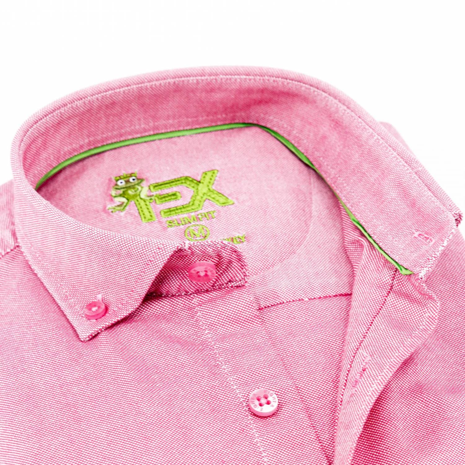 Eight X - Men's Oxford Frog Button Down Shirt