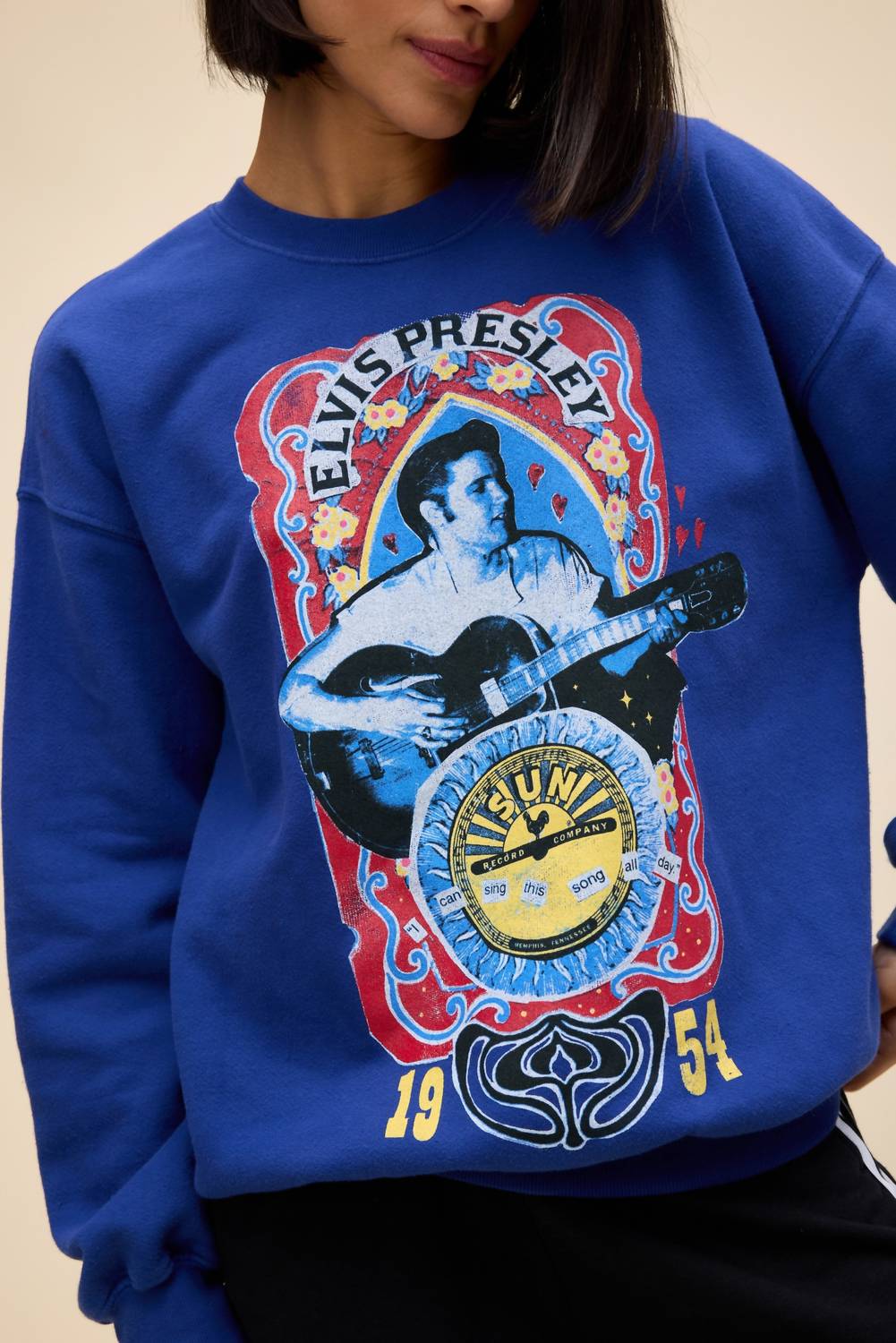 Daydreamer - Sun Records X Elvis Sing This Song Bf Sweatshirt