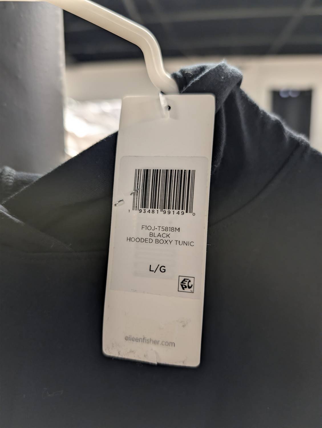 Eileen Fisher - WOMEN'S HOODED BOXY TUNIC