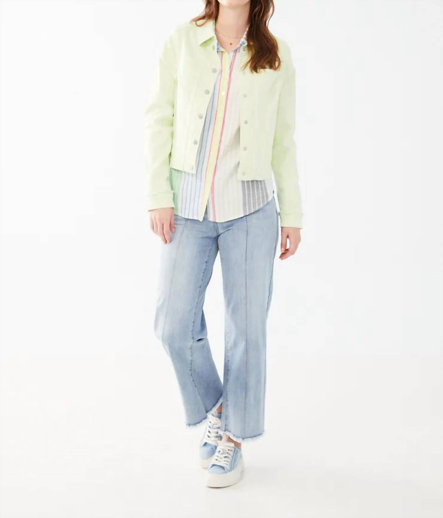 Fdj - Evelyn Euro Twill Cropped Jacket