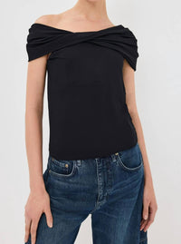 Rohe - Asymmetrical Off Shoulder Top
