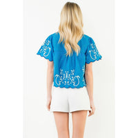 Thml - Scallop Edge Top
