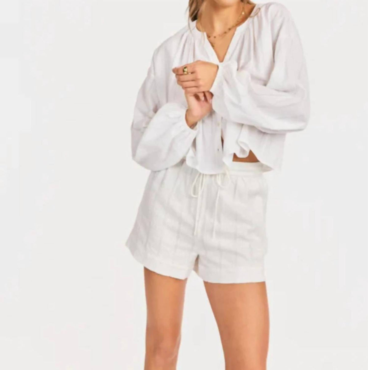 Sadie & Sage - Radiate High-waisted Shorts