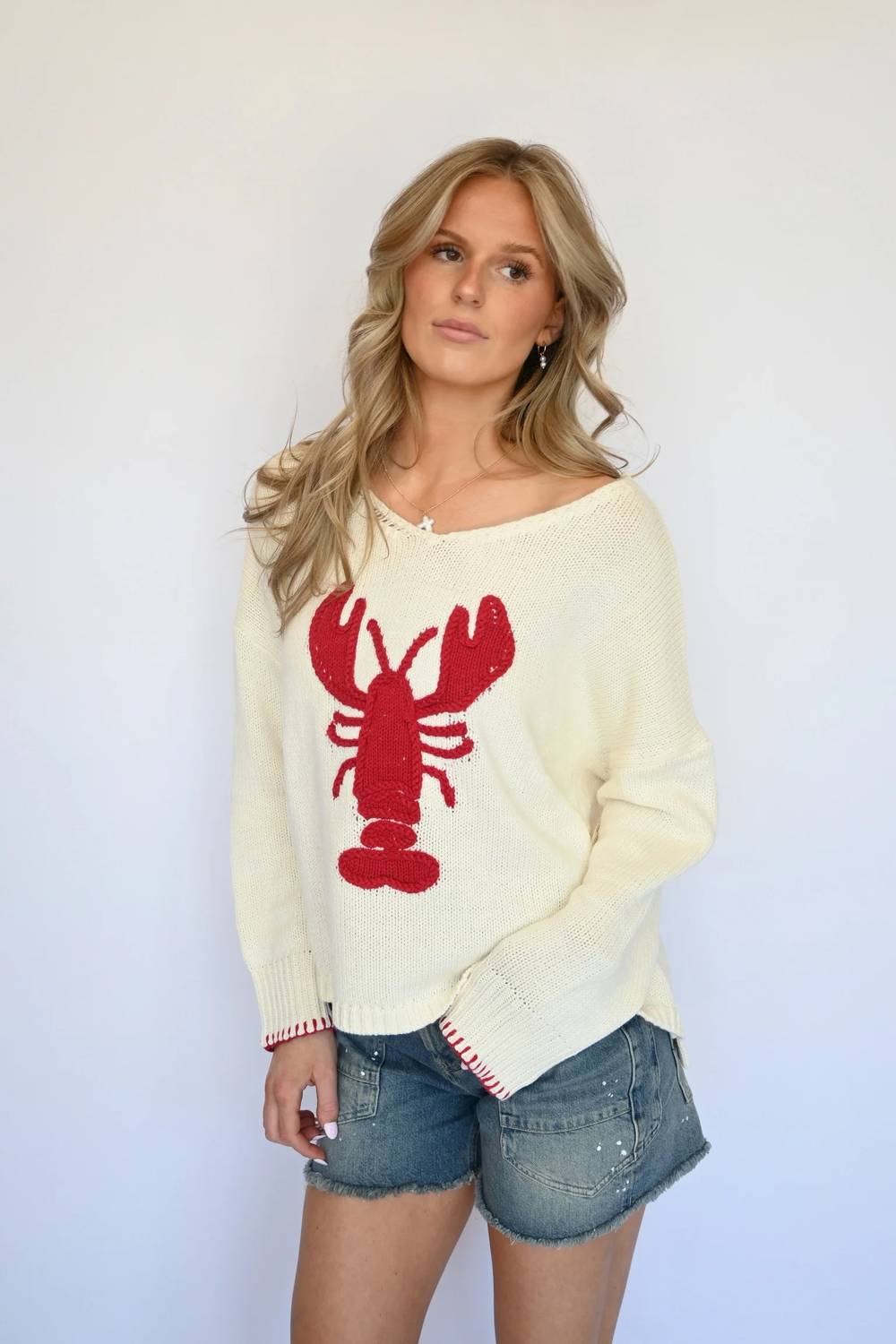 Vintage Havana - Lia Lobster Sweater