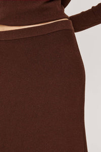 Rails Odita Skirt in bordeaux - women's skirt - alternate view