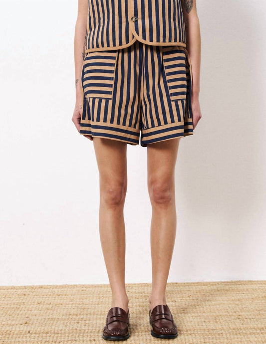 Frnch - Pepina Wide Striped Short