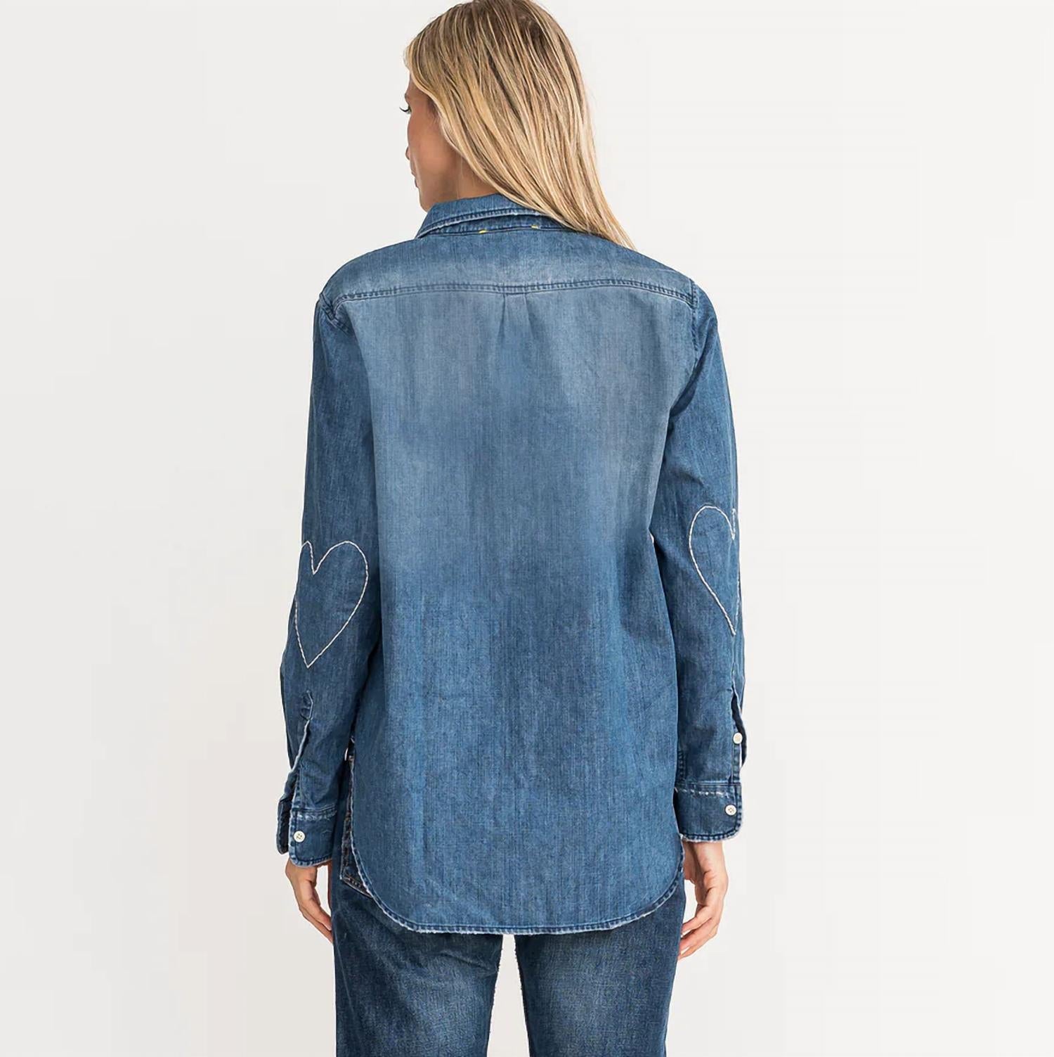 Kerri Rosenthal - Mia Shirt Core True Denim Jacket