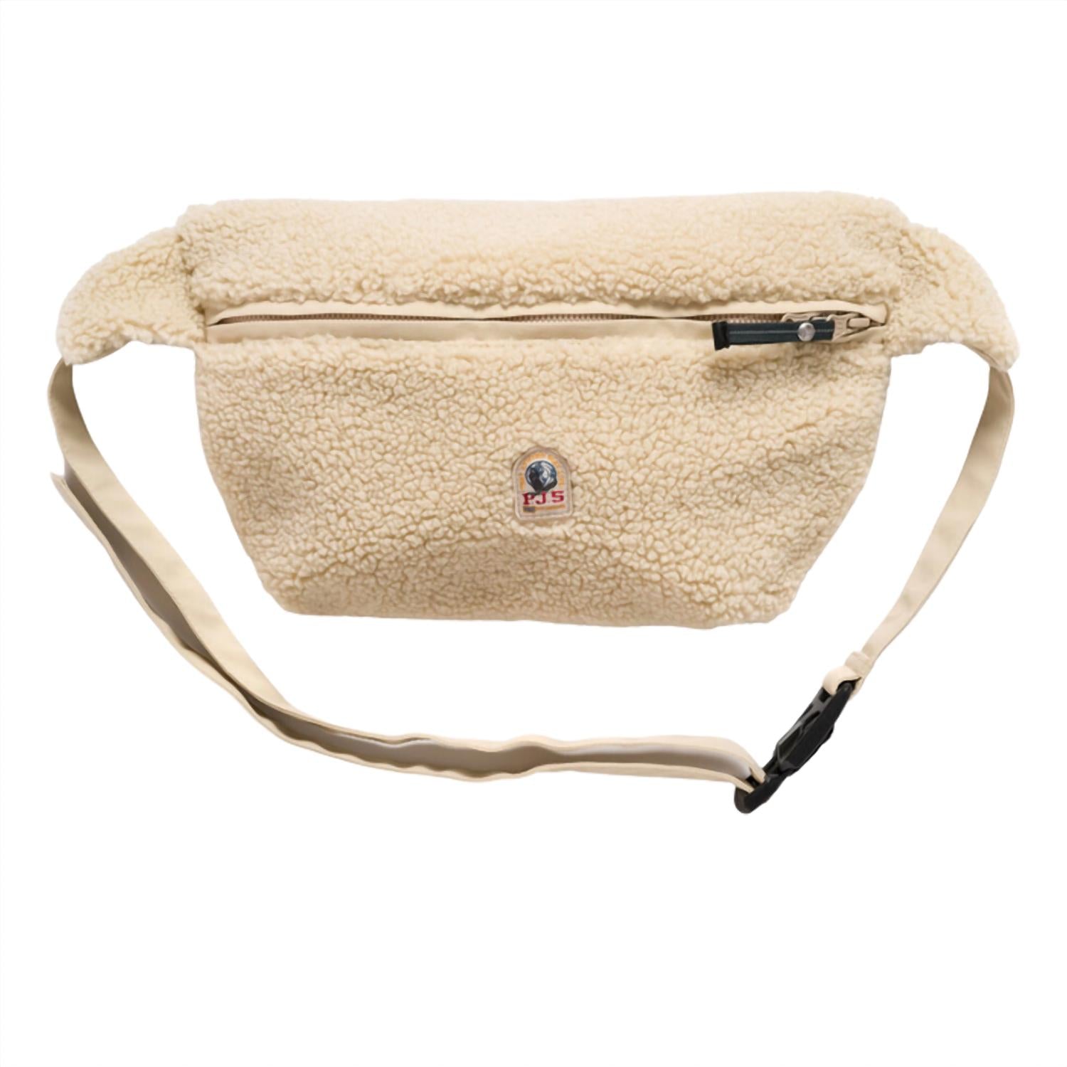 PARAJUMPERS Women's Power Belt Bag in tapioca - women's bag - detail view