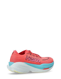 Hoka Men's Mach X 2 Racing Shoes in grapefruit electric coral - men's shoe - view 4